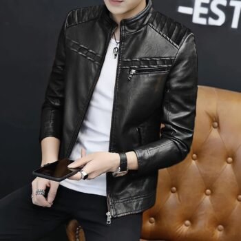 جاكت جلد سكاي مستورد